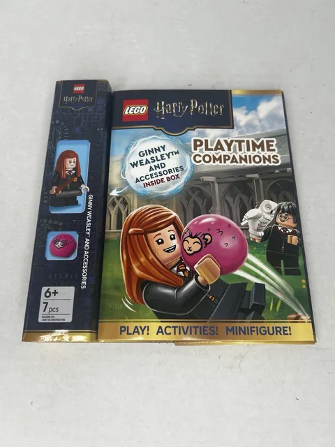 LEGO Harry Potter Activity Book Ginny Weasley Accessories Mini Figurine NEW