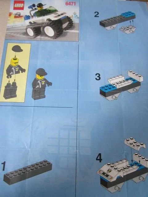 Lego 6471 Buggy Instructions Instruction