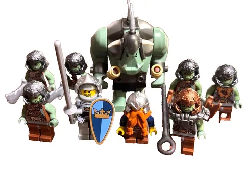 LEGO Minifigure 7048 Troll Warship Castle Lot Set Bulk Sale Fantasy Era 2008
