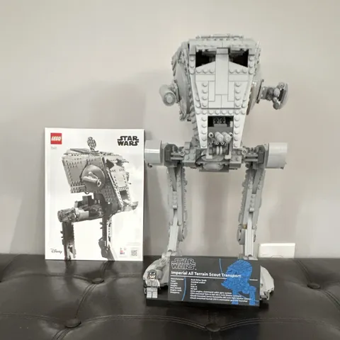 LEGO Star Wars UCS AT-ST Walker 75417 1513pcs Display Stand Instructions 18+