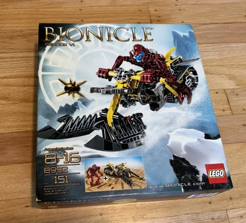 Lego Bionicle 8992  CENDOX V1 NISB Retired Rare
