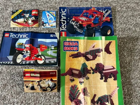 Lego Vintage Instuctions ONLY!! 6810 6534 8210 5918