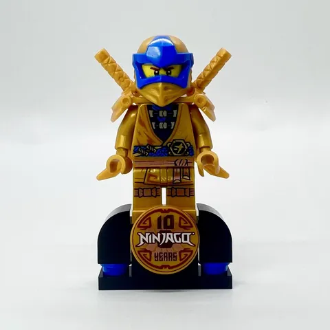 LEGO Ninjago Minifigure - Jay 10th Anniversary Golden Ninja - NJO0634