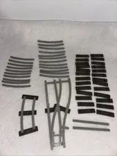 Lego Train Track Vintage 7850 7851 7852 Bulk Parts lot Of 56 Pieces