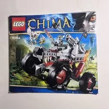 LEGO LEGENDS OF CHIMA: Wakz' Pack Tracker (Set 70004), INSTRUCTIONS ONLY