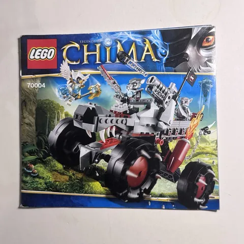 LEGO LEGENDS OF CHIMA: Wakz' Pack Tracker (Set 70004), INSTRUCTIONS ONLY