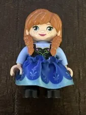 LEGO Duplo Disney Frozen Princess Anna Mini Figure Replacement Fabric Dress