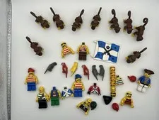 Lego Pirate Lot Vintage Rare Monkeys Played Condition Parrots