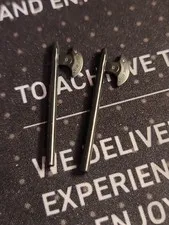 x2 Black, Knights Battle Axe / Halberd, New Lego Parts, Medieval, Castle Decor