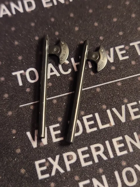 x2 Black, Knights Battle Axe / Halberd, New Lego Parts, Medieval, Castle Decor
