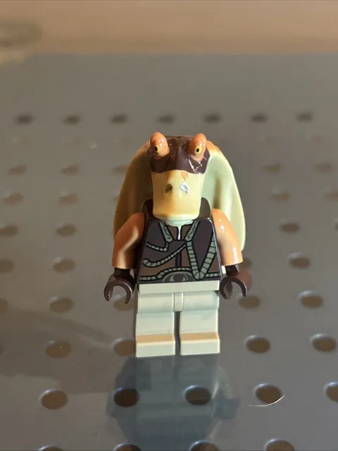LEGO Star Wars Jar Jar Binks Minifigure Plastic Figure 1 Piece