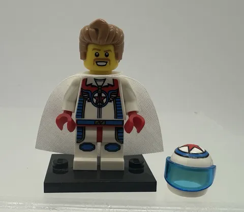 LEGO Daredevil Series 7 Minifigure Evil Knievel Motorcycle Stuntman