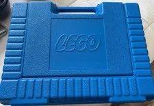 Vintage LEGO Blue Plastic Carrying Storage Case Made In Canada 1985 B20