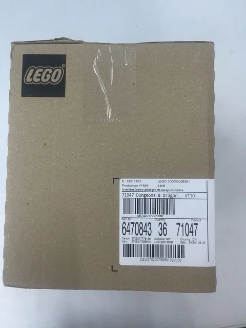 LEGO New Series 71047 Dungeons and Dragons Minifigures Sealed Case of 36 Figures