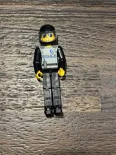 Lego Technic Figure - Vintage/Rare With Helmet, police officer