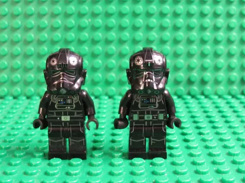 Lot of 2 LEGO Star Wars minifigures Imperial TIE Fighter Pilot MX42