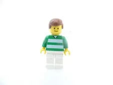 Soccer Player Green and White #10 LEGO Minifigure 3409