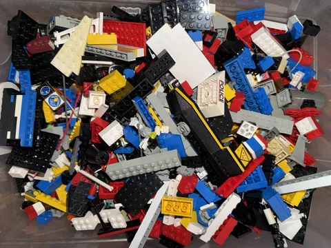 lego vintage bulk 5.5 Lbs No Minifigs Light Gray Castle Pieces Res Q Star Wars