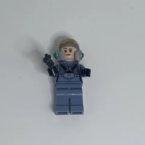 LEGO Minifigure STAR WARS Rebel A-Wing female pilot RARE SW0743 75150