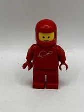 Vintage Lego Space Classic Red Spaceman Minifigure Astronaut 