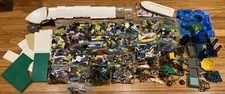 LEGO Mixed Bulk Lot 12.5 LBS Parts Pieces Baseplates mini figures Vintage