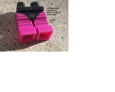 LEGO Minifigure Leotard Legs Purple And Black Sports Gear