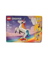 LEGO 31140 Creator 3 in 1 Magical Unicorn Seahorse Peacock Rainbow NIB