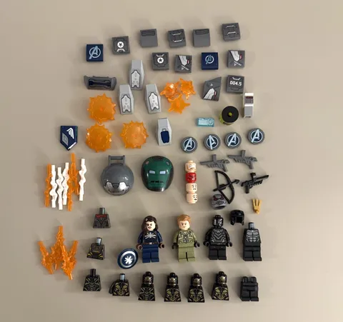 LEGO Marvel Avengers Minifigure, Weapons, Parts & Accessory Lot Superhero