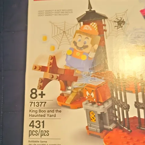 LEGO Super Mario 71377 King Boo Haunted Yard Expansion Set 431pcs SEALED