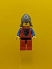 Crusader Axe cas111 Red Legs with Black Hips, Dark Gray Neck-Protector Castle Le