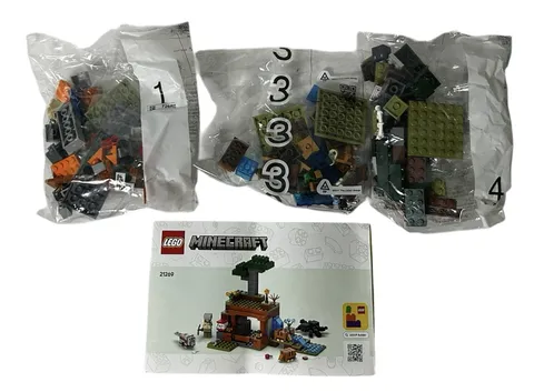 LEGO Minecraft The Armadillo Mine Expedition 21269 Incomplete Missing Bag 2
