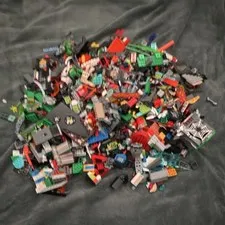 LEGO 5.2 pounds Bulk Mixed Parts Lot Multicolor Bricks Plates Pieces Loose