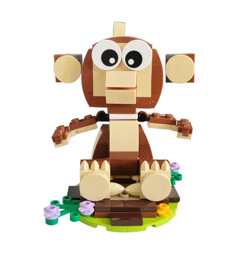 LEGO Seasonal: #40207 Year of the Monkey (2016) - COMPLETE w/o Box, Instructions