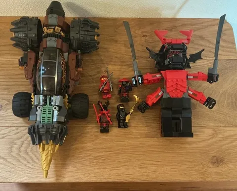 LEGO NINJAGO Cole's Earth Driller 70669 In 2019 Used Retired