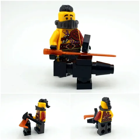 MOC from LEGO® Parts Serpent Blacksmith / Blacksmith of Snakes | Fits 31168