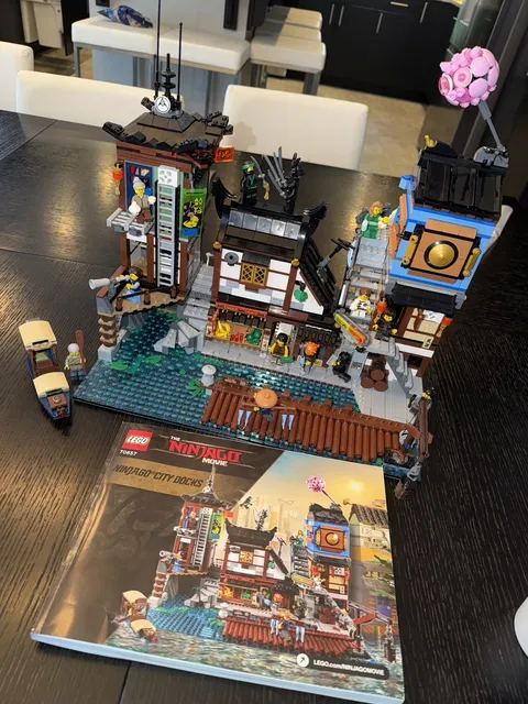 LEGO The LEGO Ninjago Movie: Ninjago City Docks (70657) 100% Complete W/ Manual