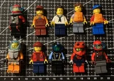 lego minifigures (scuba, boating, city) - bulk