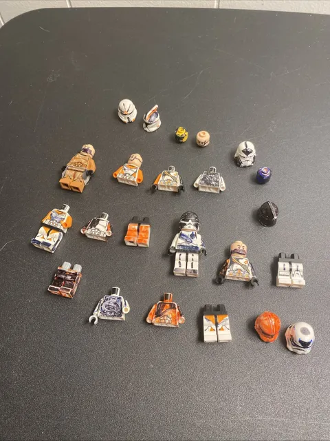 Star Wars Minifig Lot Minifigure Lot Damaged Poor Condition 212th Airborne