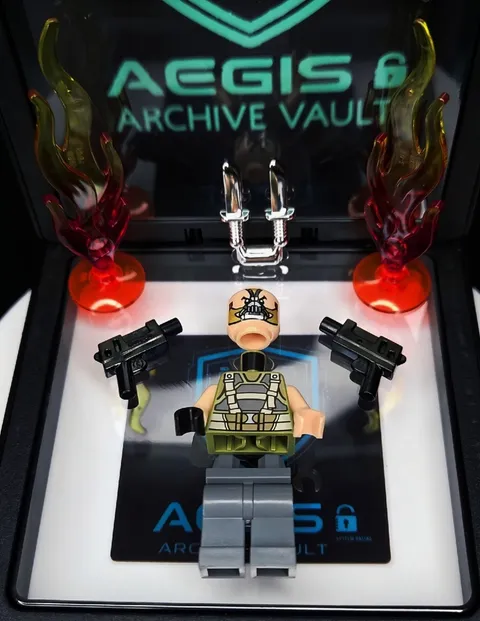 Lego Bane Minifigure Sh0062 Pristine Brand New Never Assembled 