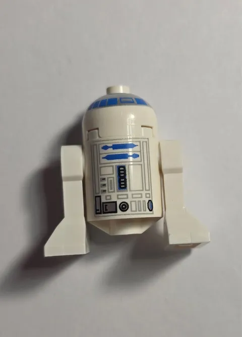 LEGO Star Wars R2-D2 Minifigure Droid Figure White/Blue Plastic
