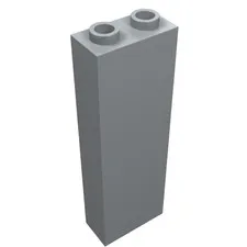 20x LEGO® Part 2454 - Brick 1 x 2 x 5 - Blocked Open Studs or Hollow Studs