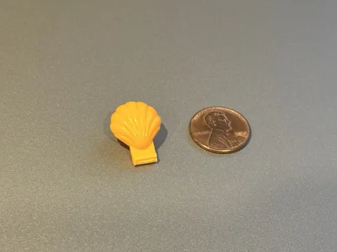 Lego Yellow Clam Part 