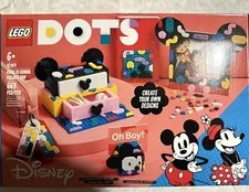 LEGO DOTS Disney Mickey Mouse & Minnie Mouse Back-to-School Box 41964 US SHIP