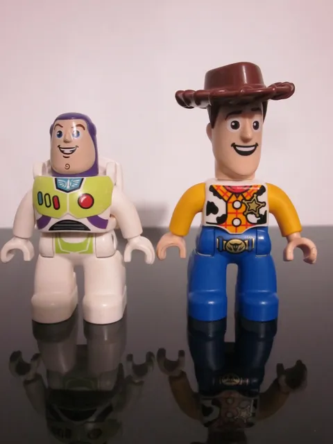 Lego Duplo Disney Pixar Toy Story Woody Buzz Lightyear Lot of 2 Figures