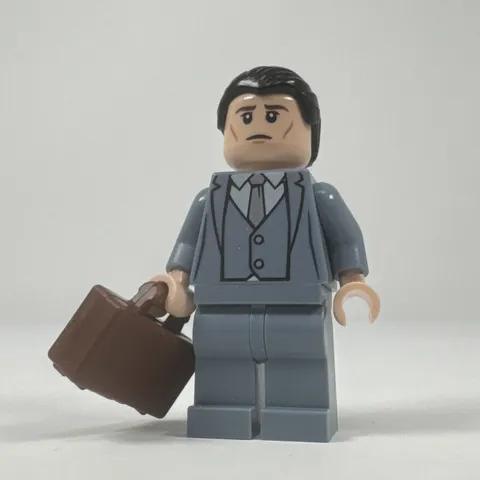Lego - Bruce Wayne - Sand Blue Suit SH0026 Minifigure Authentic