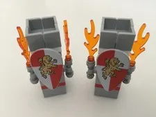 Lego 853373 Chess castle Kingdom TWO Red Castles