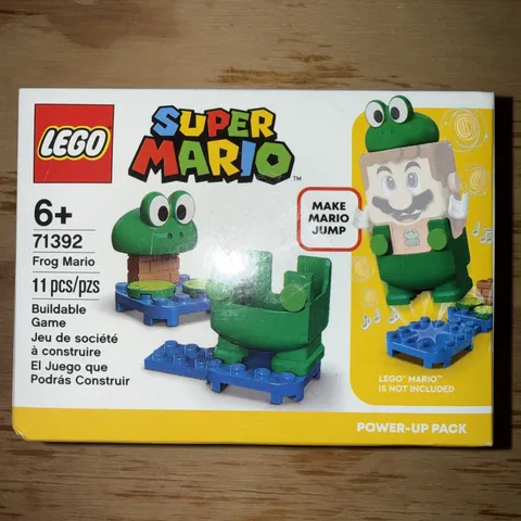 LEGO Super Mario - Frog Mario Power-Up Pack (Set 71392) NIB