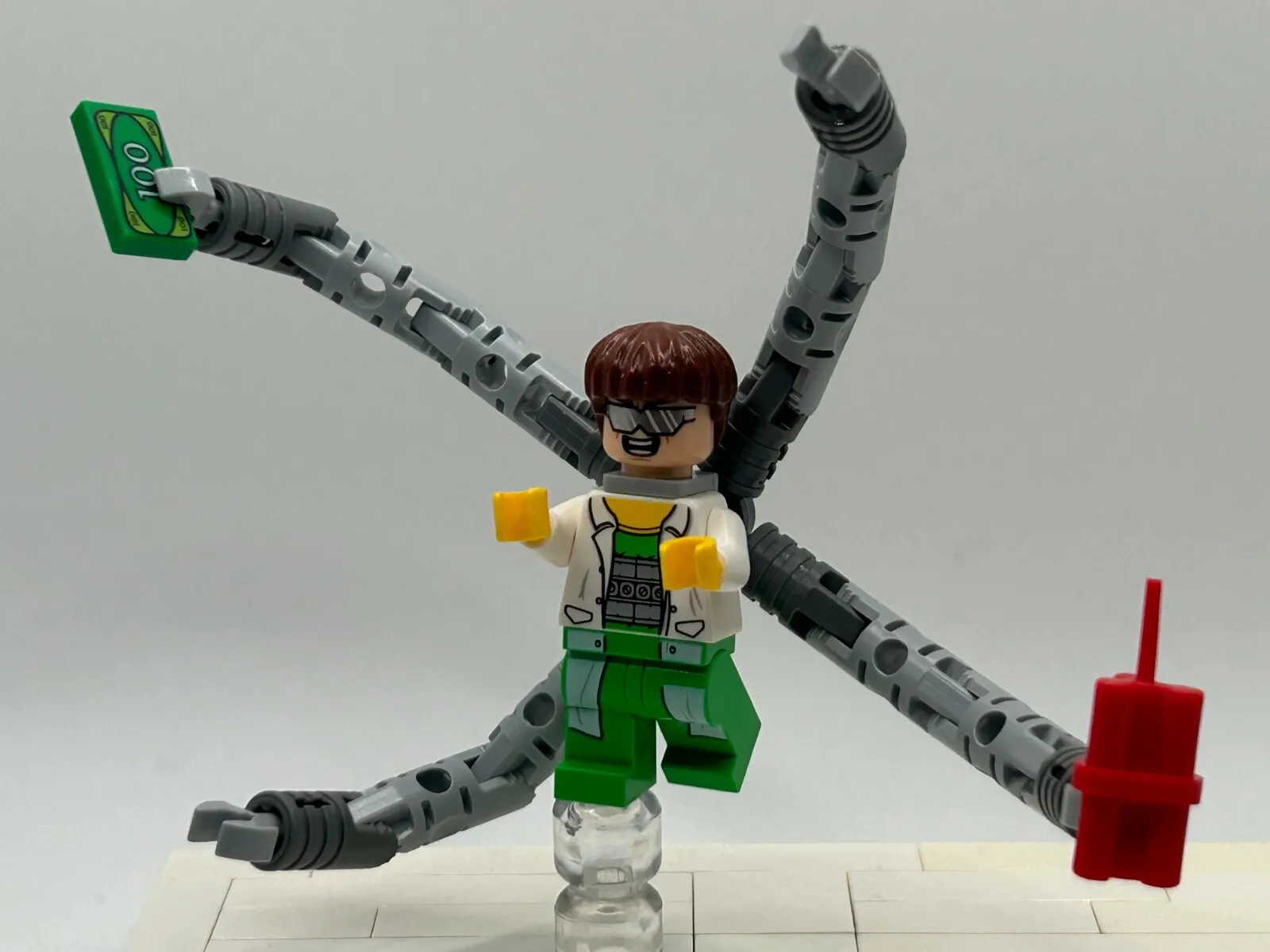 LEGO Doc Ock minifigure Super Hero Marvel Spider Man 76015 sh0110