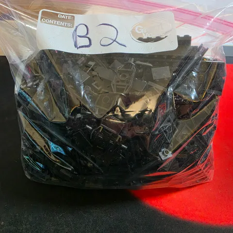 LEGO Bulk Building Bricks Assorted Black Lot 1Lb 9Oz      B2