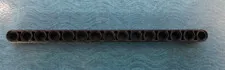 LEGO PART 32278 TECHNIC LIFTARM THICK 1 X 15 BEAM (BLACK)